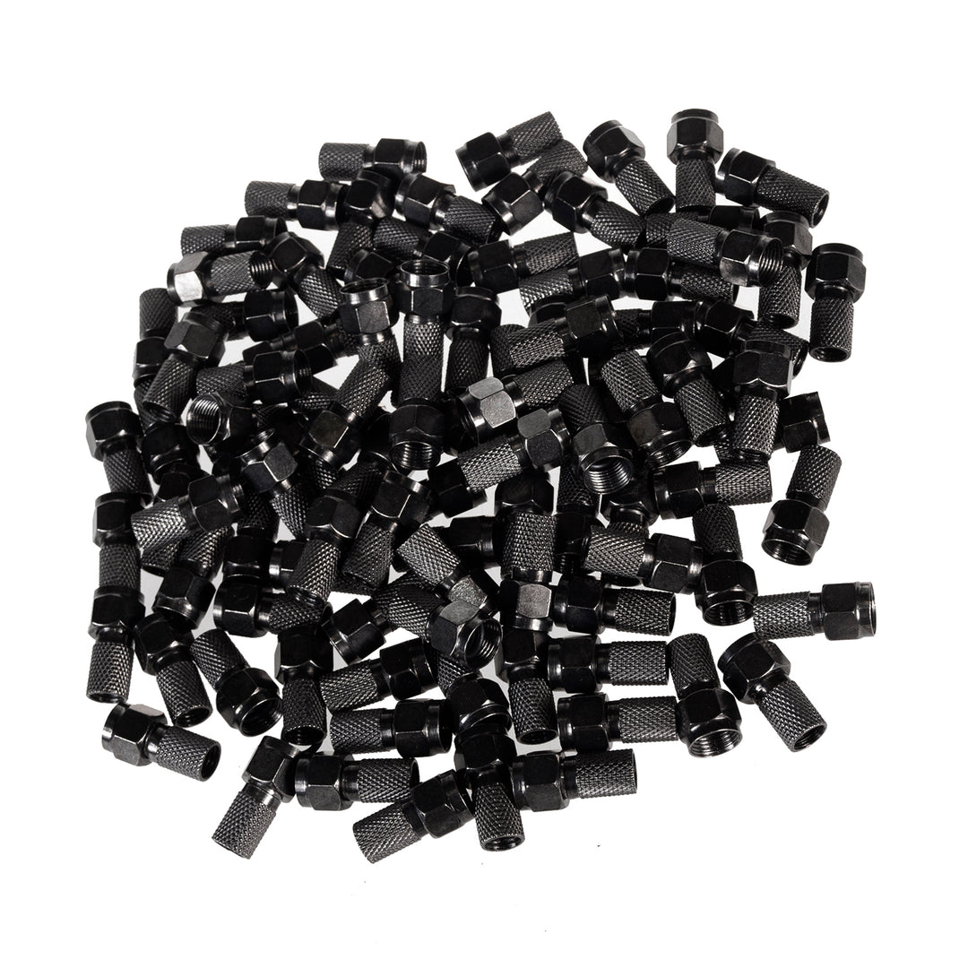 Maclean műholdas F csatlakozó, TV rendszer, RG5.9, RG6, 6.8mm, nikkel, tömítéssel, professzionális, fekete, MCTV-903 100db