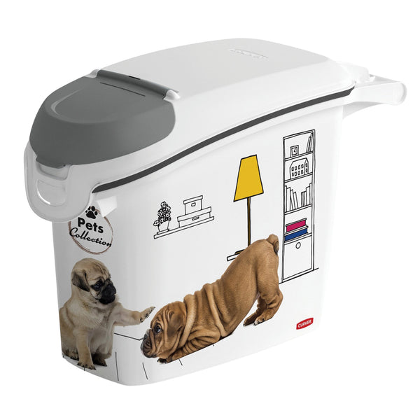 Curver PetLife 6 kg-os száraz kutyatáp tartály 23 x 50 x 36 cm