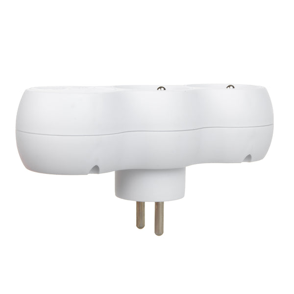 Maclean áramerősségű konnektor, 2-es elosztó, 2x USB A/C, E típus, 2x16A, MCE339 E