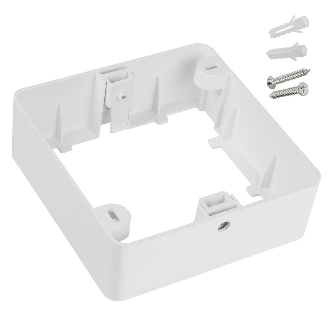 Maclean felületre szerelhető adapter, 9W-os LED panelhez, négyzet alakú, 120*120*38mm, MCE378 S