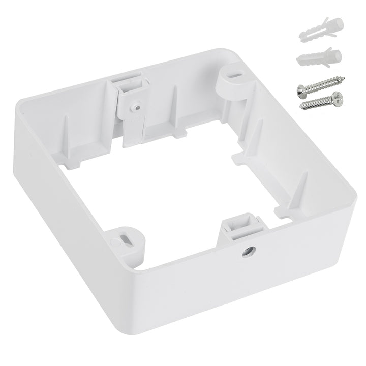 Maclean felületre szerelhető adapter, 9W-os LED panelhez, négyzet alakú, 120*120*38mm, MCE378 S