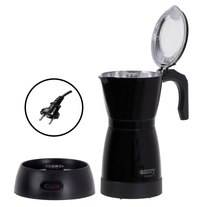 Moka Camry CR 4415B 300ml elektromos kávéfőző 6 csésze eszpresszóhoz