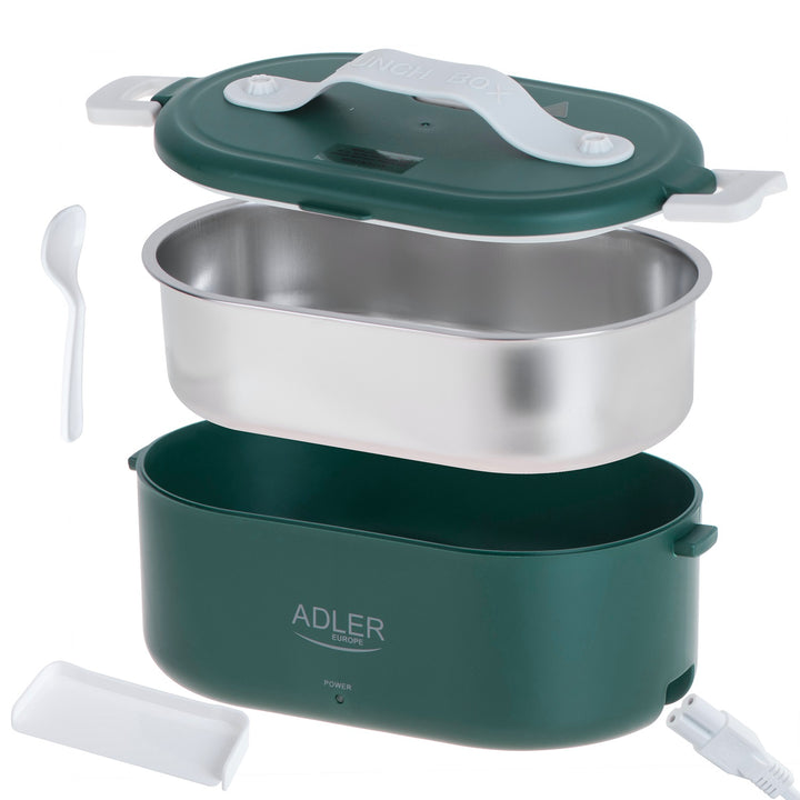 Adler AD 4505 zöld, 0,8 literes melegíthető ételtartó