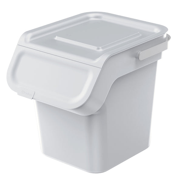 Keden hulladékgyűjtő, aktívszenes szűrő, 20 liter, hamu, Kaddi Q