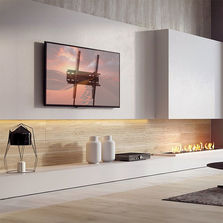 Maclean tartó TV-hez vagy monitorhoz, max VESA 400x400, 32-70", 45kg, fekete, MC-748A