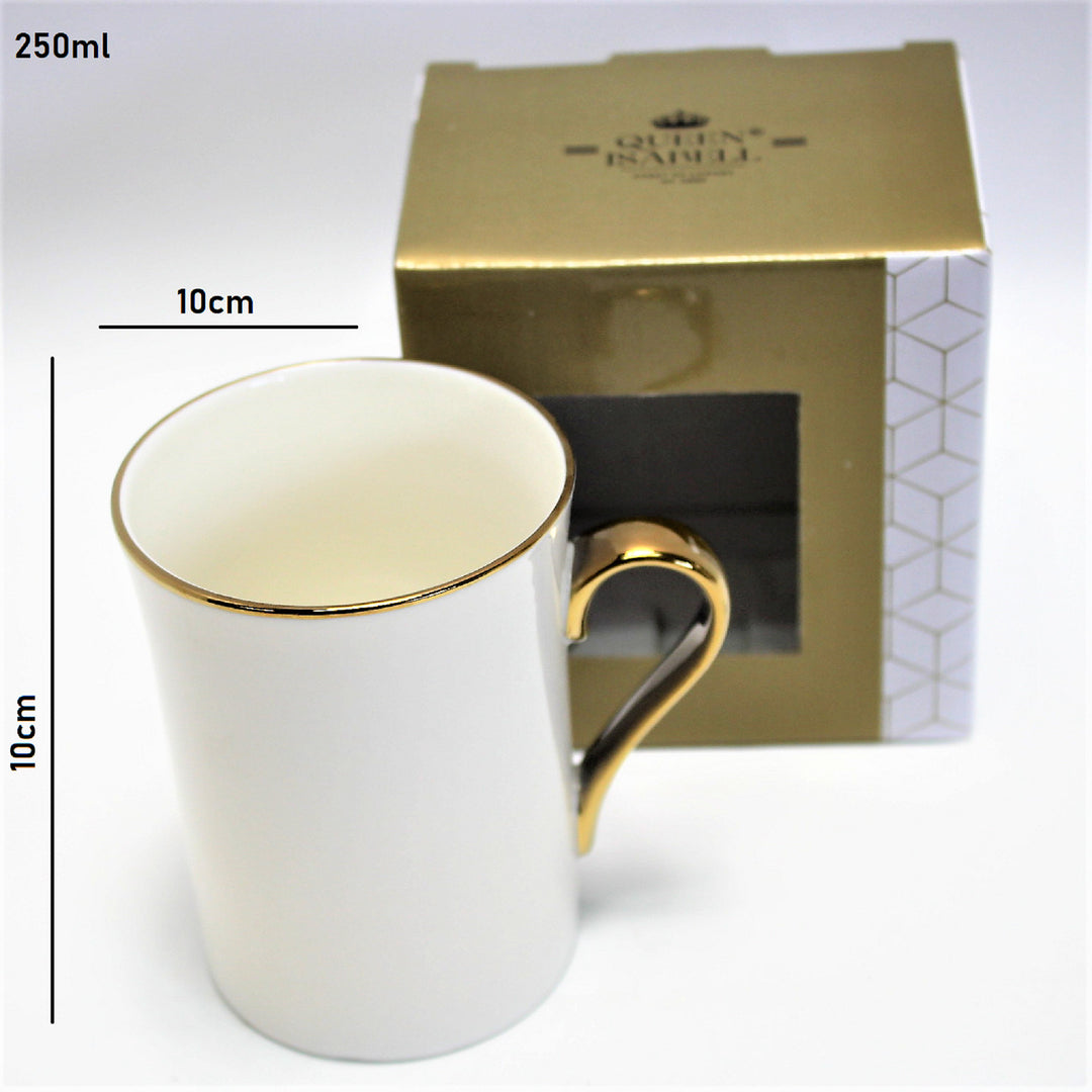 250ml Queen Isabell porcelán kávés bögre W23GD53-06389