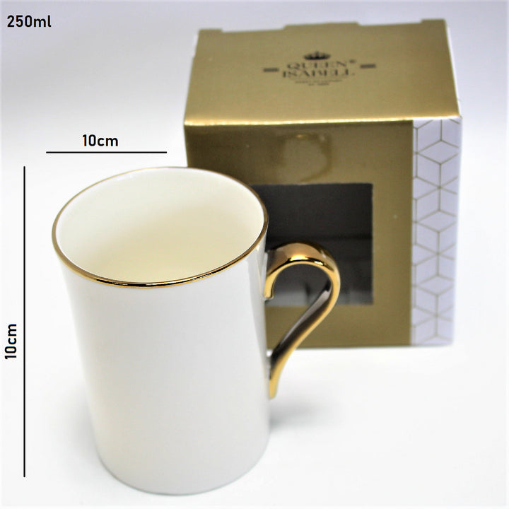 250ml Queen Isabell porcelán kávés bögre W23GD53-06389