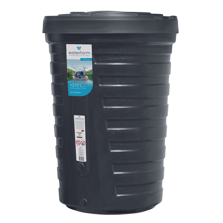 Esőkanna esővíztartály - fekete 210 l. IDRA210-S411 Prosperplast