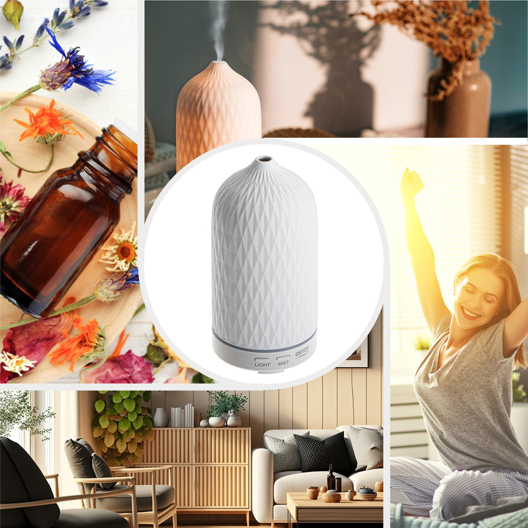 Camry CR 7970 Ultrahangos kerámia aromadiffúzor, 100 ml, hangulatvilágítás