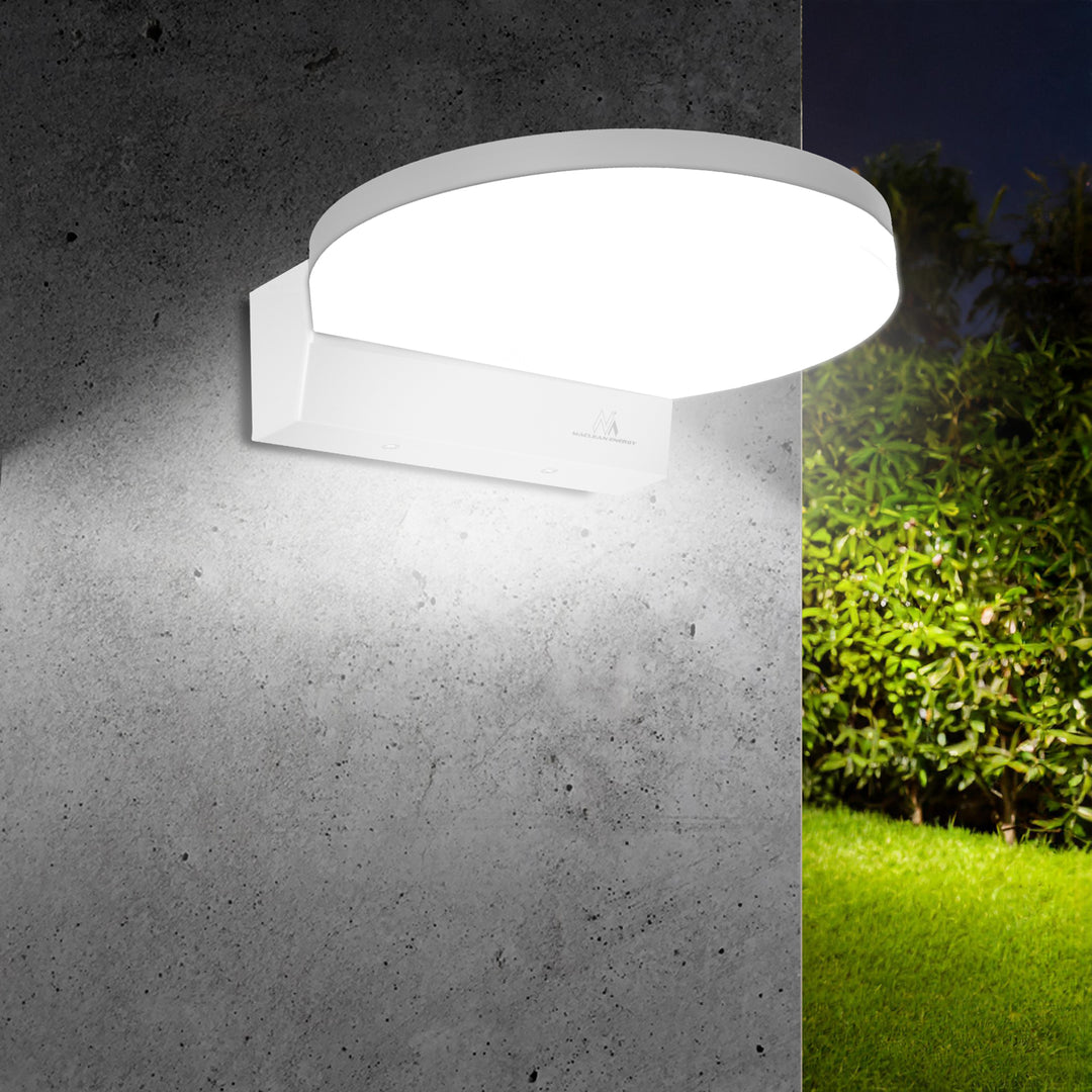 Maclean LED lámpa, fehér, 15W, IP65, 1300lm, semleges fehér (4000K) MCE346 W