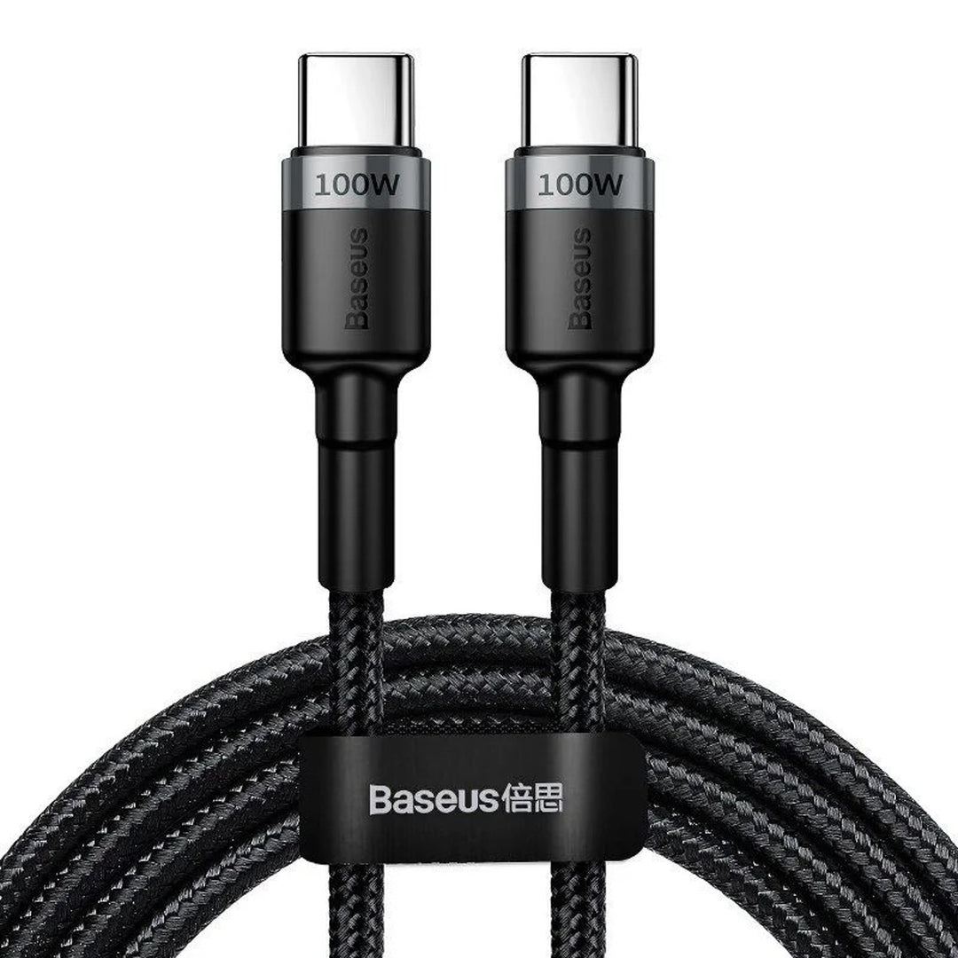 USB-C PD 2.0 200cm Baseus Cafule CATKLF-ALG1 Quick Charge 3.0 5A kábel 100W-os gyorstöltési támogatással