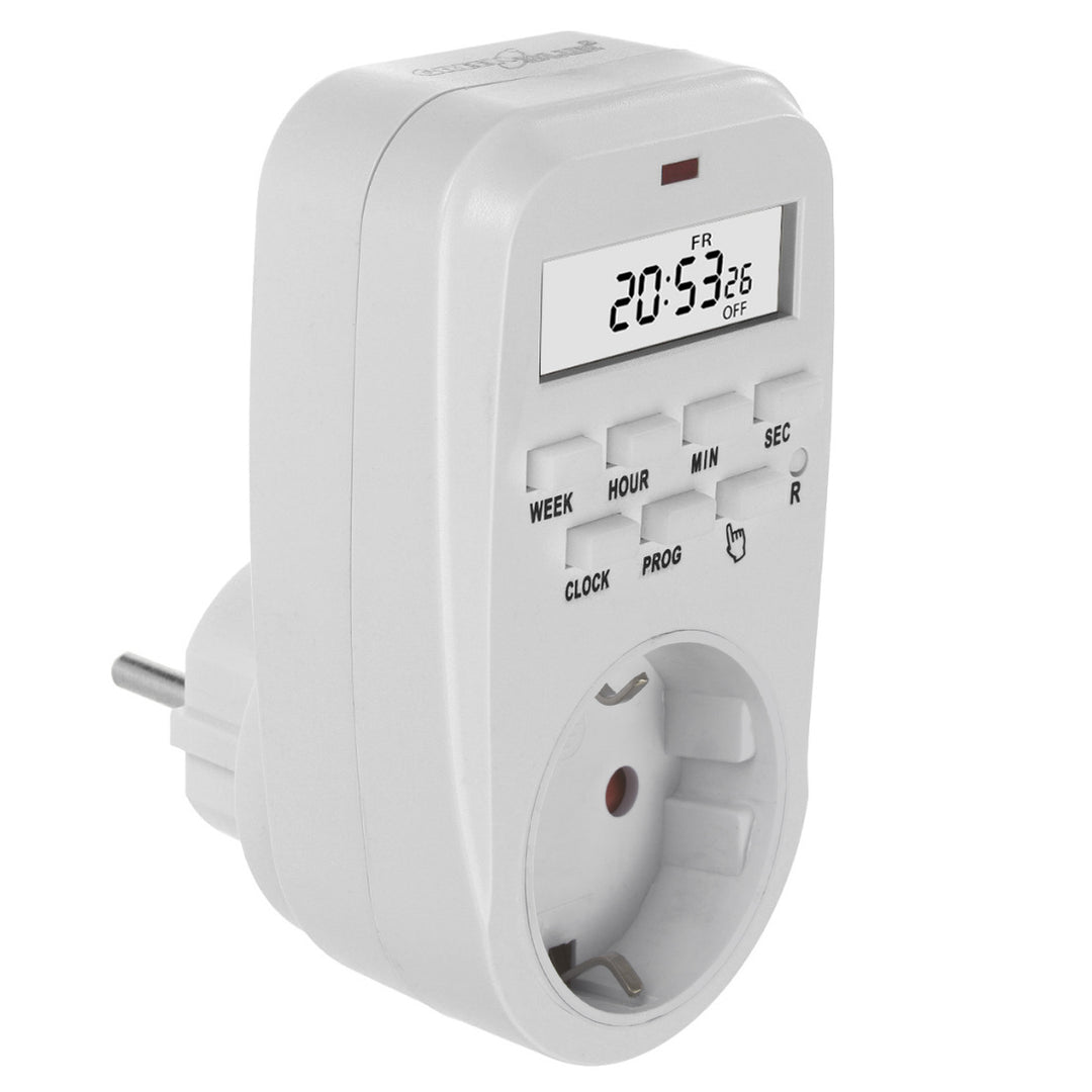 Digitális időkapcsoló GreenBlue GB362 F max terhelés 16A IP20