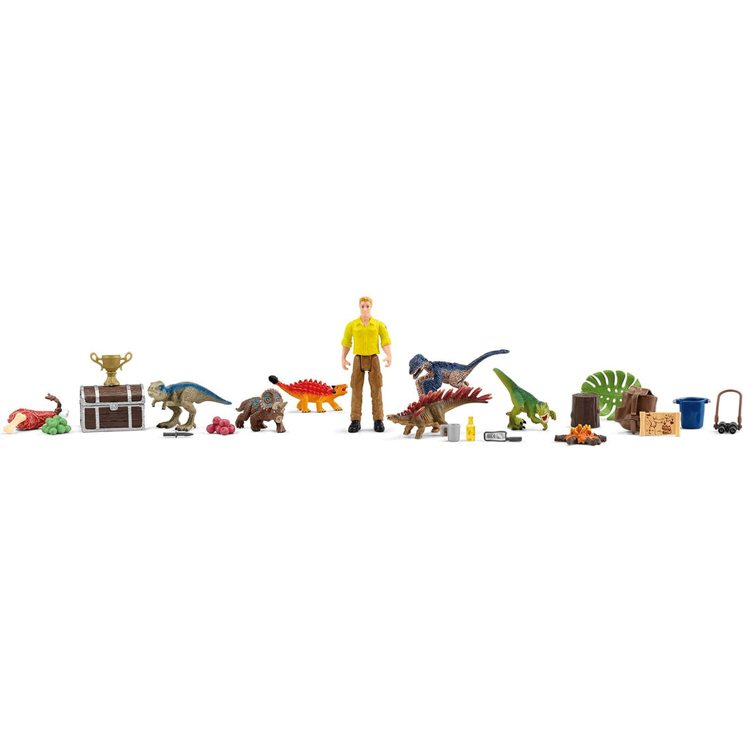 Adventi naptár Schleich dinoszaurusz figurákkal SLH98984