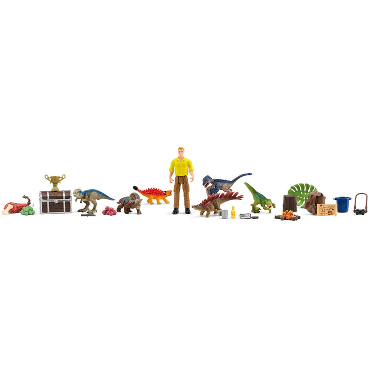 Adventi naptár Schleich dinoszaurusz figurákkal SLH98984