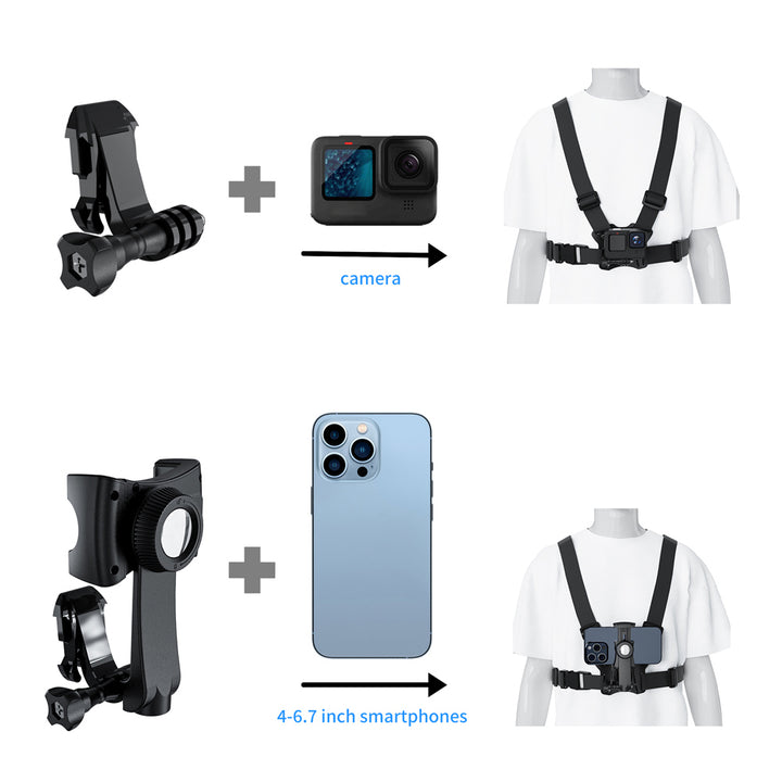 Maclean telefonos sportheveder, univerzális, telefonhoz, fényképezőgéphez, GoPro és más kamerákhoz, forgatható rögzítés, MC-294