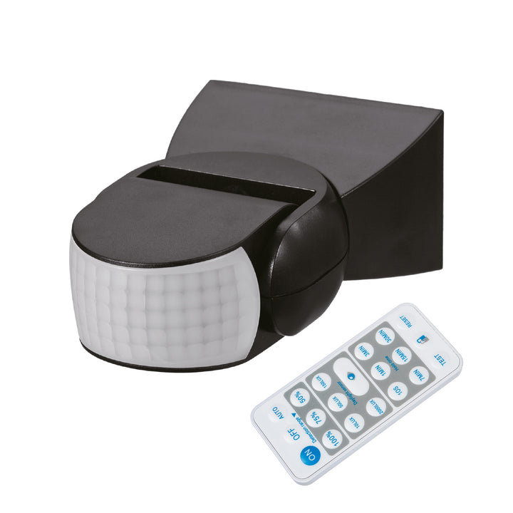 Maclean PIR mozgásérzékelő, infravörös, távirányítóval, max. 1200W (izzólámpa), max. 300W (LED), MCE241 B