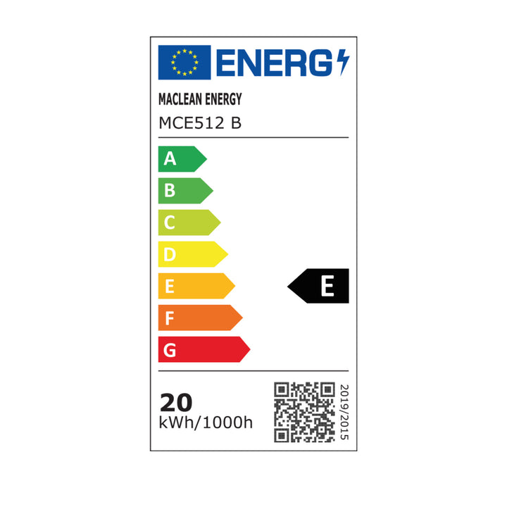 Maclean 20W mozgásérzékelős LED lámpa IP65 2000lm fekete 4000K
