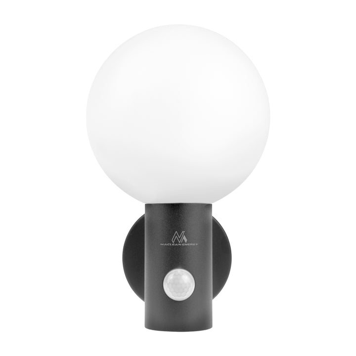Maclean PIR mozgásérzékelő LED lámpa szürke 15W IP65 1600lm 4000K