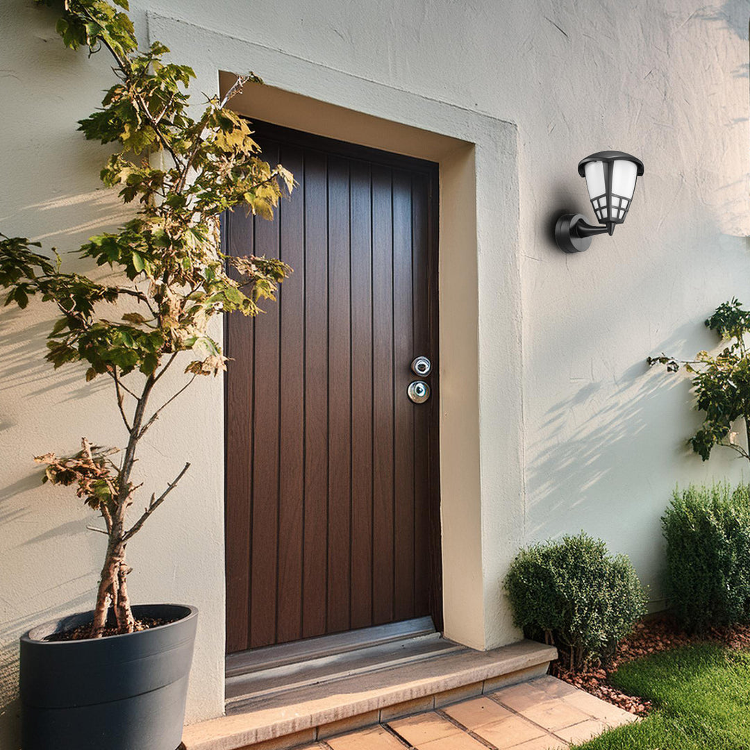 Kültéri fali lámpa 1xE27 Maclean MCE519 B fekete IP65 max 60W