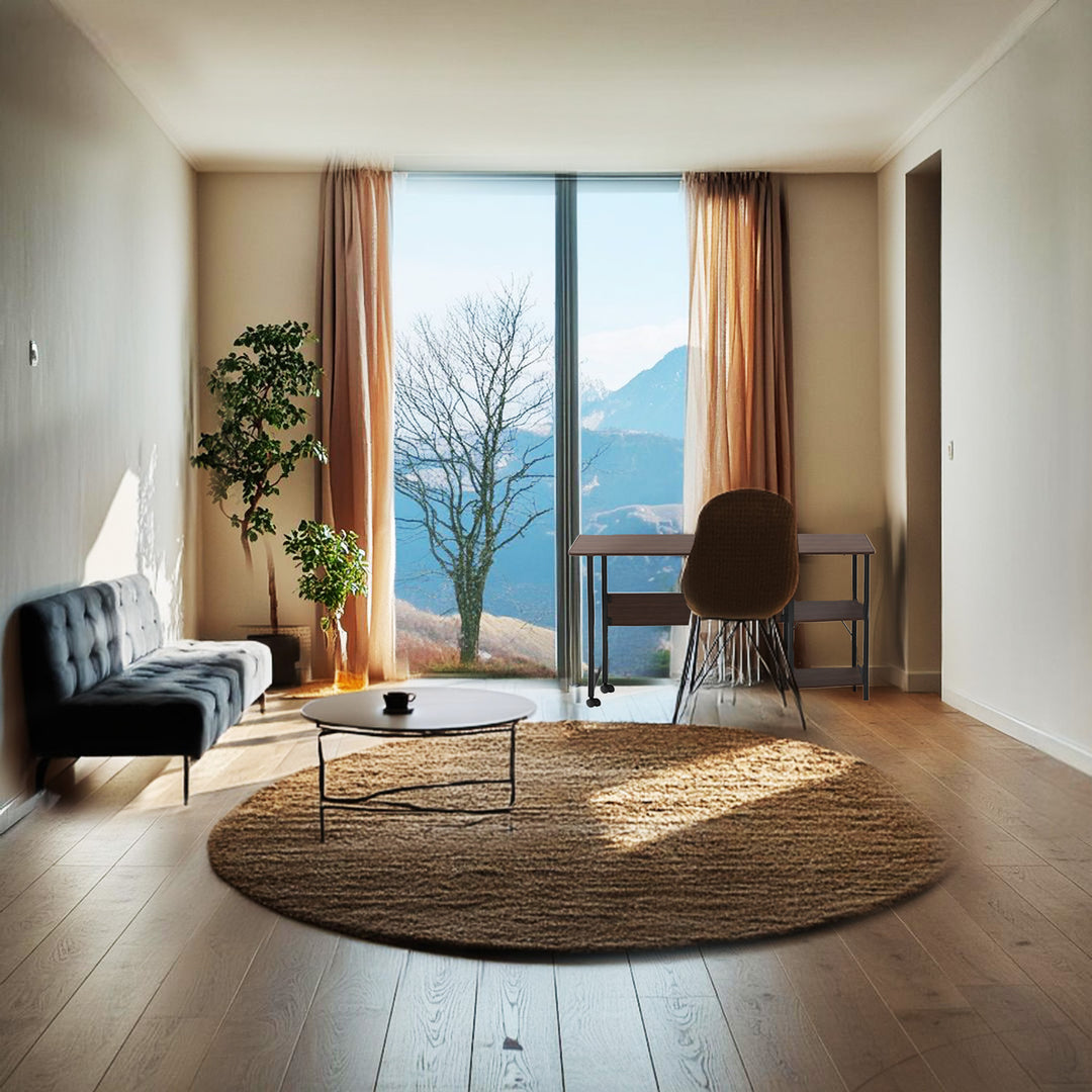 Maclean loft összecsukható íróasztal, méretek: 107x45x75cm, max - 150 kg, asztallappal, szín sötét dió, MC-411 B