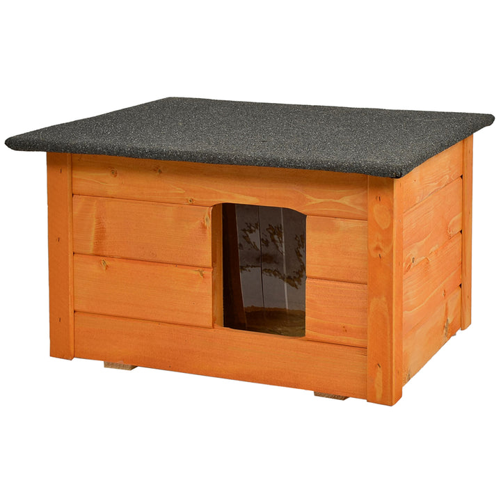 Kutya, macska kennel Woodok, szigetelt, lucfenyőfa