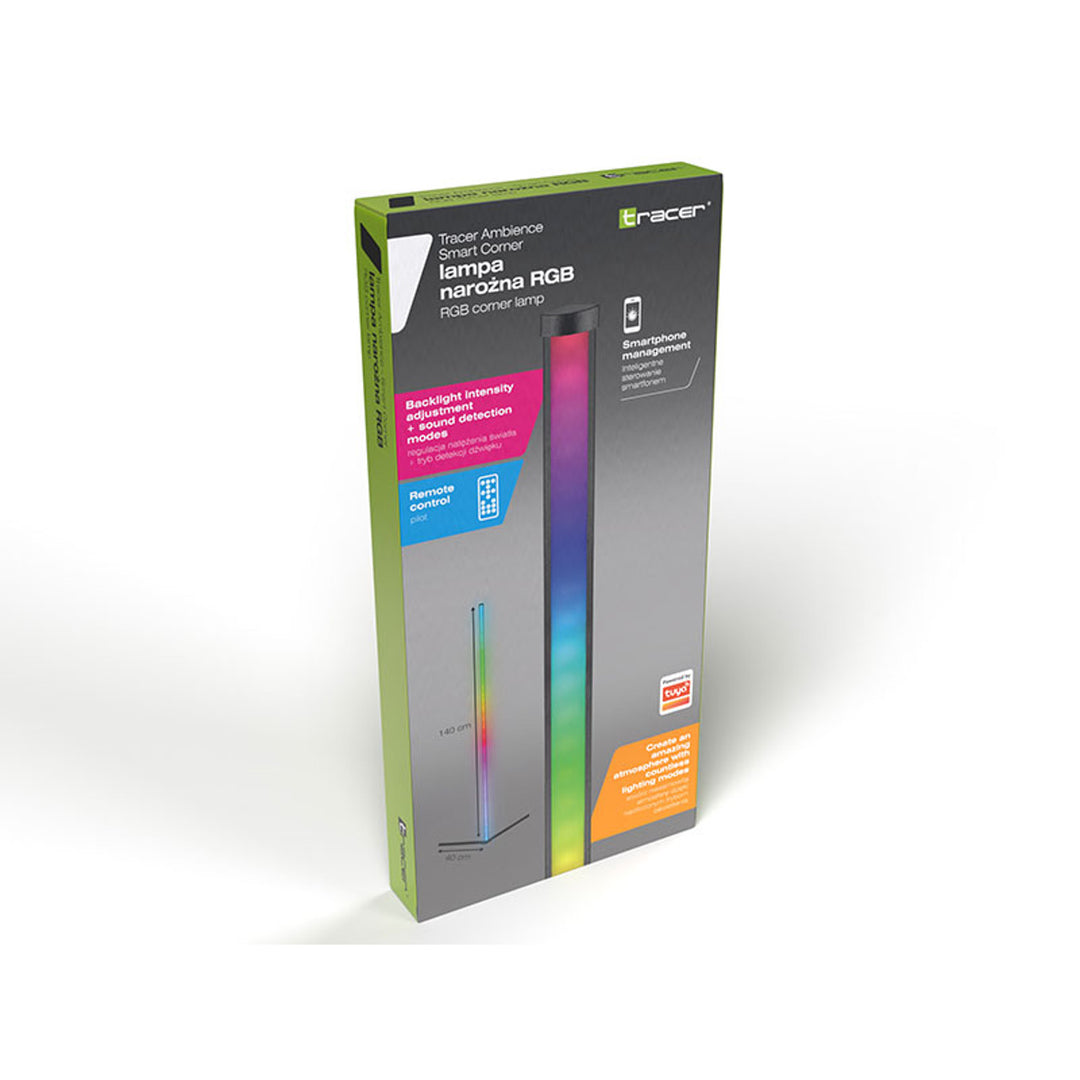 TRACER Ambience RGB sarokvilágítás - Smart Corner 12 világítási mód