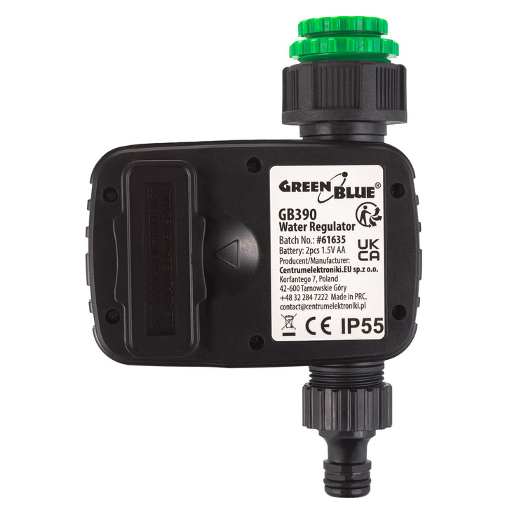 GreenBlue GB390 elektronikus öntözésvezérlő IP65