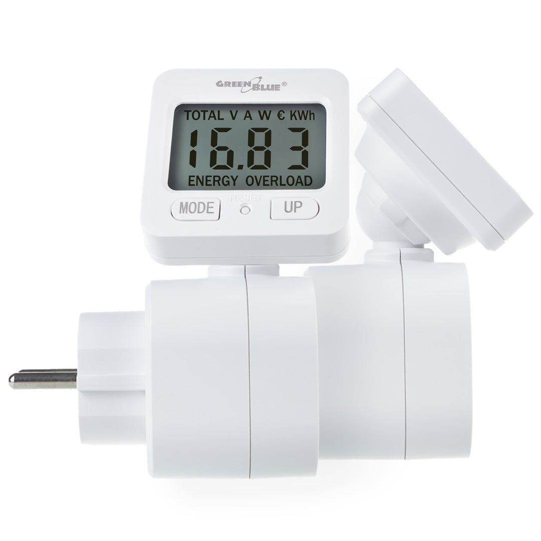 GreenBlue energiamérő 16A max 3680W memória biztonsági mentés