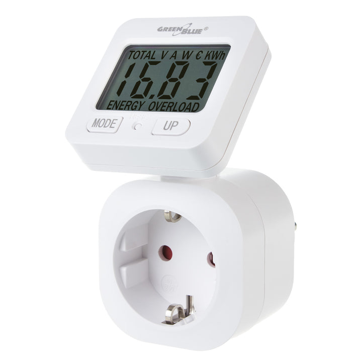 GreenBlue energiamérő 16A max 3680W memória biztonsági mentés