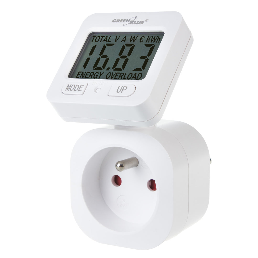 GreenBlue energiamérő 16A max 3680W memória mentés GB615 E