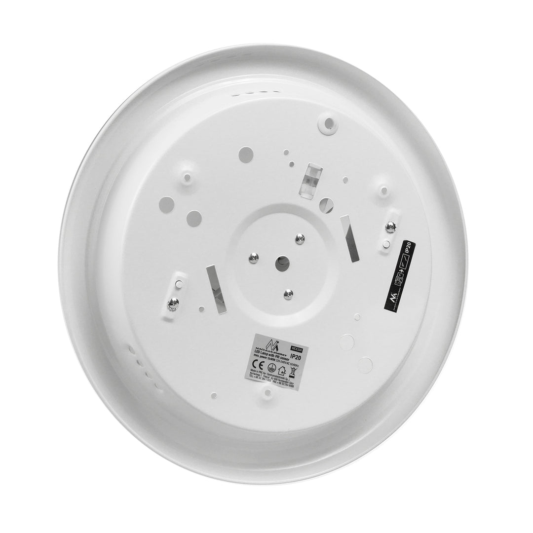 Plafond PIR érzékelővel Maclean, mennyezet, LED fényforrással, 2x max. 40W, E27, 220-240V~ 50/60Hz, MCE324 + 2xMCE284