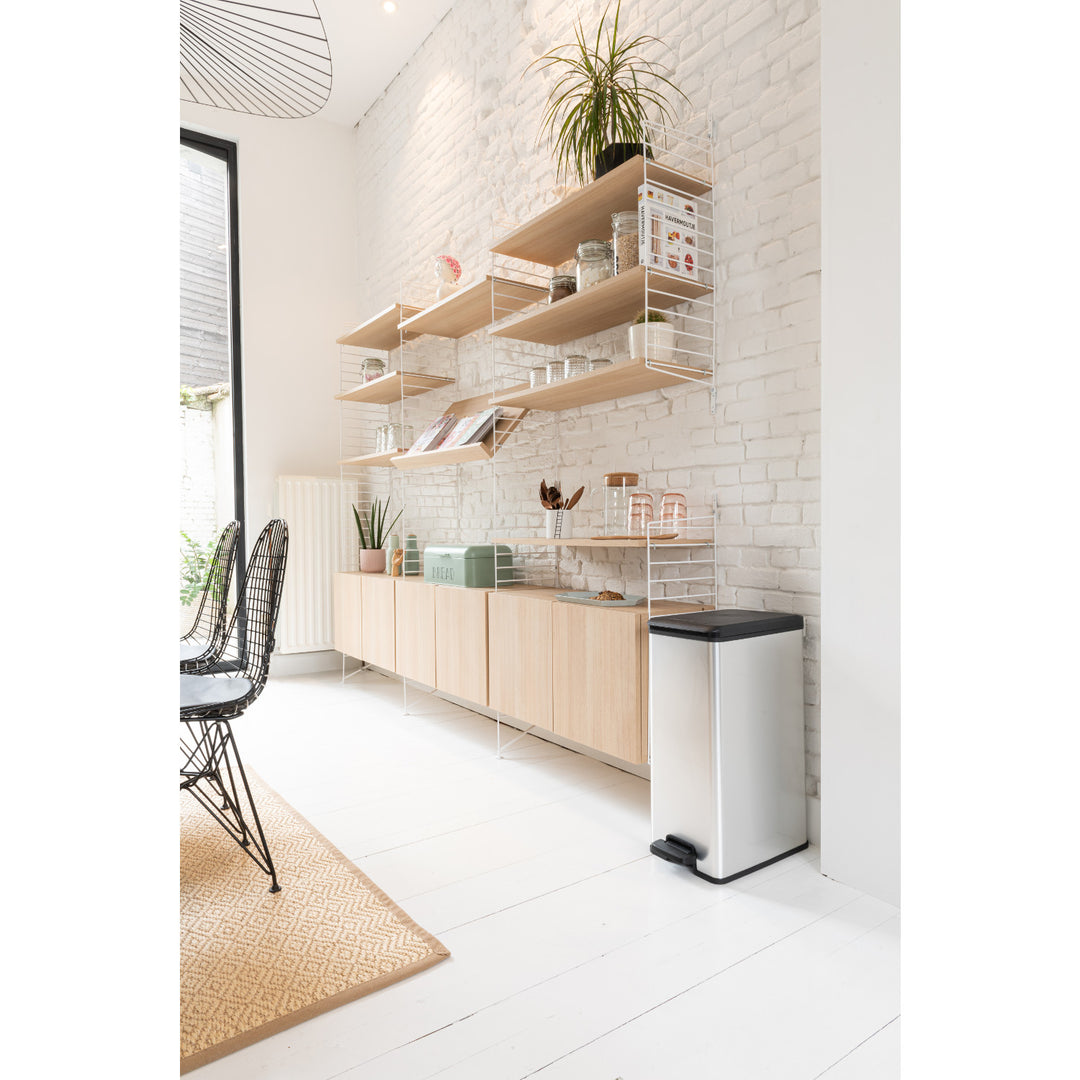 Curver hulladékgyűjtő, pedállal, 40l űrtartalom, Slim Bin