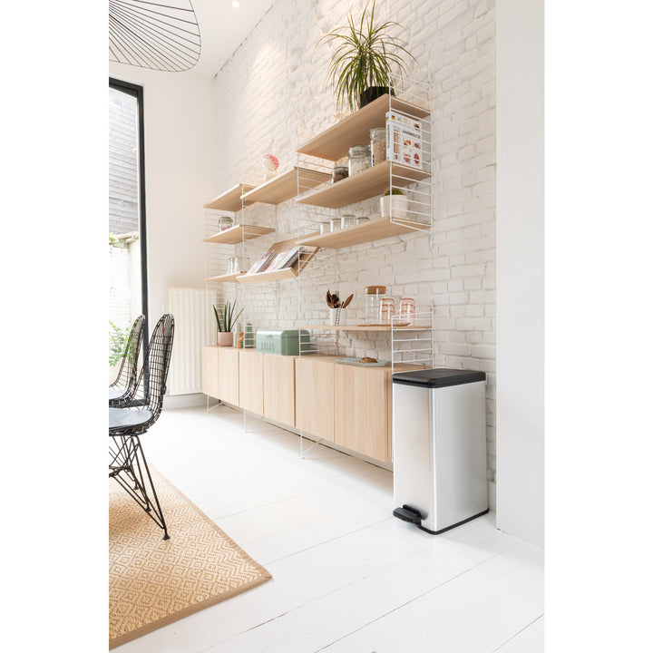 Curver hulladékgyűjtő, pedállal, 40l űrtartalom, Slim Bin