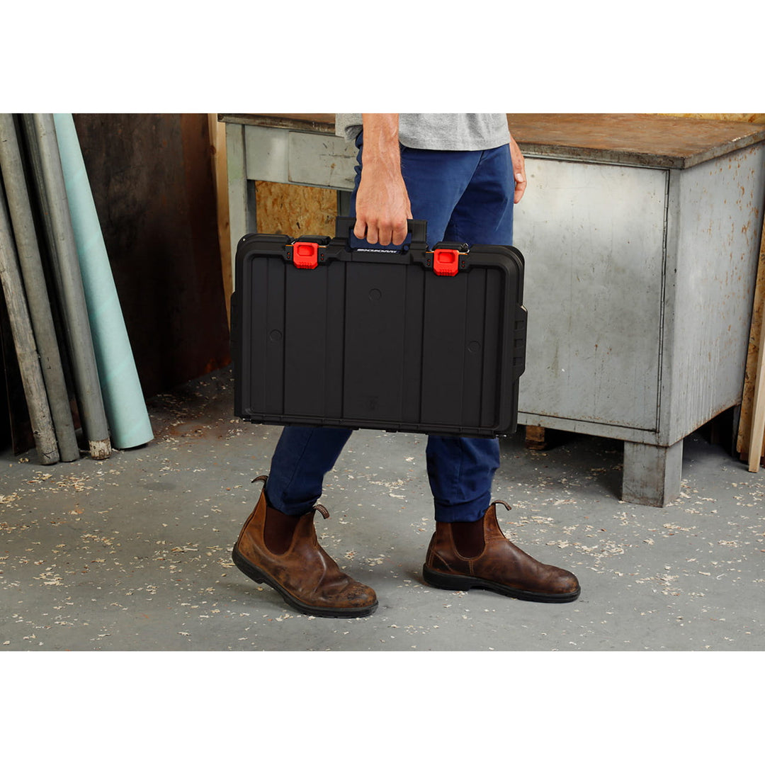 Keter szerszámtáska, kivehető rekeszekkel, szervező, fekete, Stack'N'Roll 253382