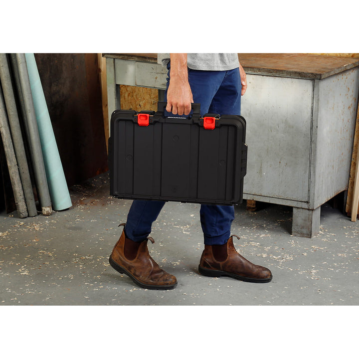 Keter szerszámtáska, kivehető rekeszekkel, szervező, fekete, Stack'N'Roll 253382