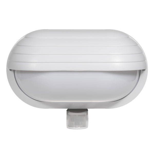 Maclean fali lámpatest, PIR érzékelővel, max. 60W, 180°, MCE33 W + LED 8W