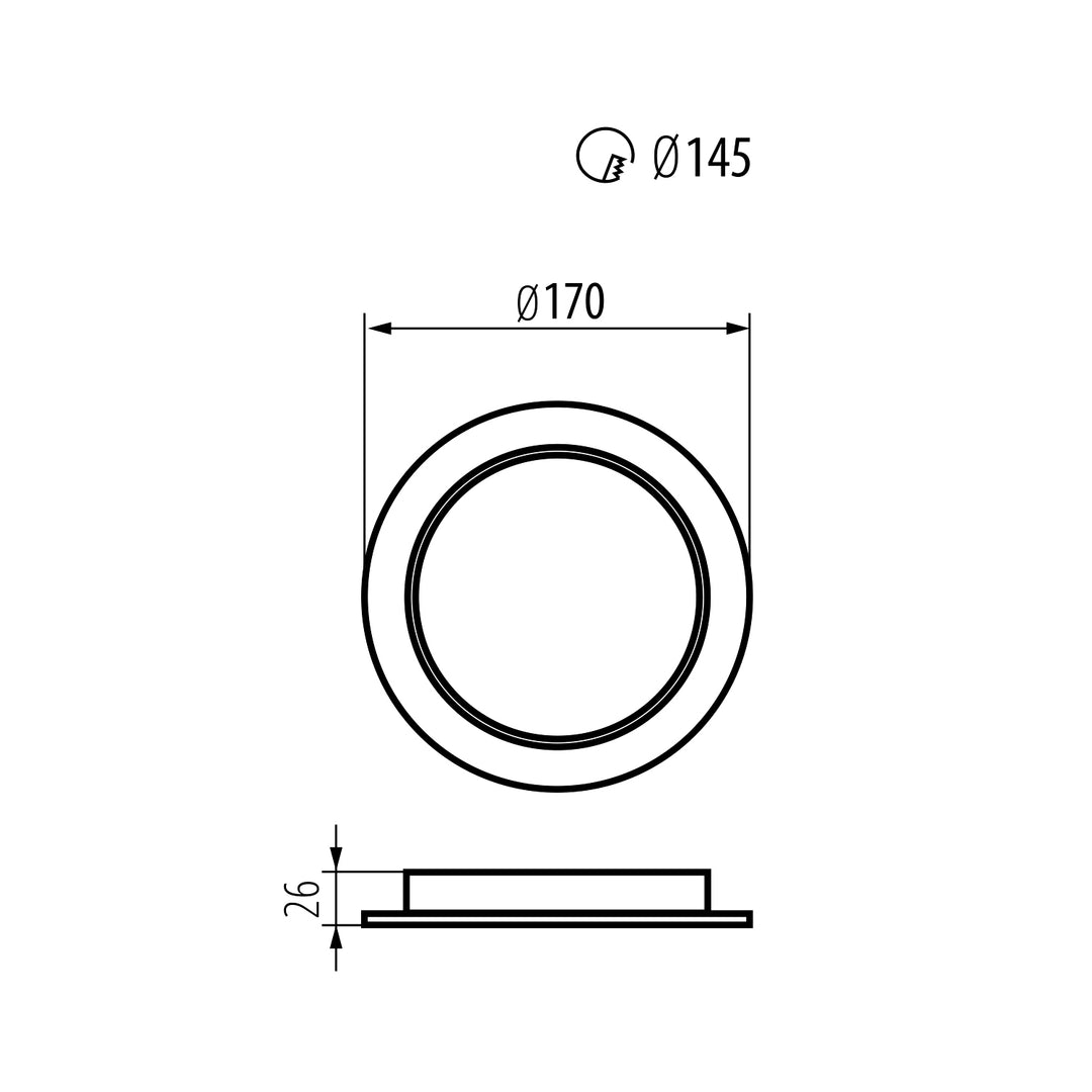 5x Maclean LED mennyezeti panel, süllyesztett SLIM, 18W, semleges fehér 4000K, 170*26mm, 1800 lm, MCE372 R + felületi adapter MCE377 R