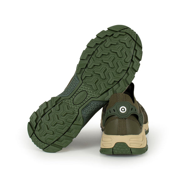 AVACORE munkás félcsizma, slipspin, khaki, 42-es méret, MILTREKK