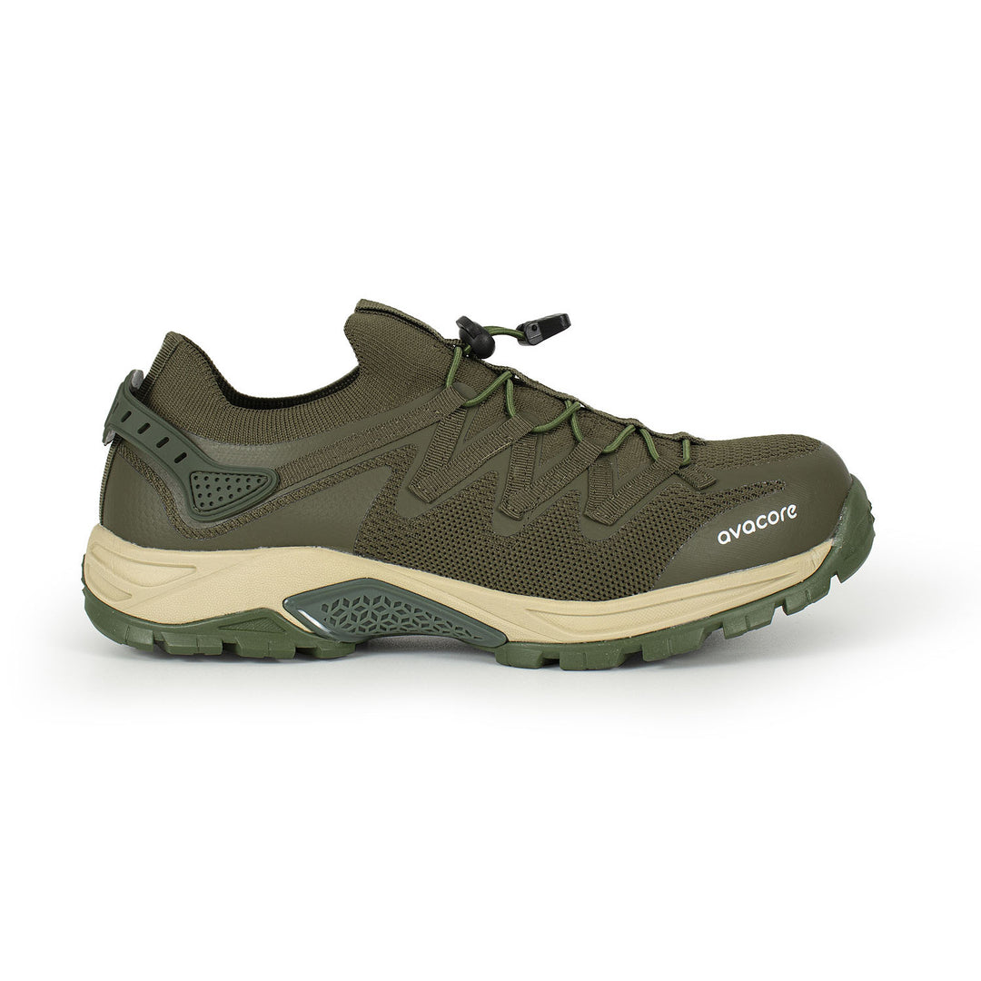 AVACORE munkás félcsizma, slipspin, khaki, 43-as méret, MILTREKK