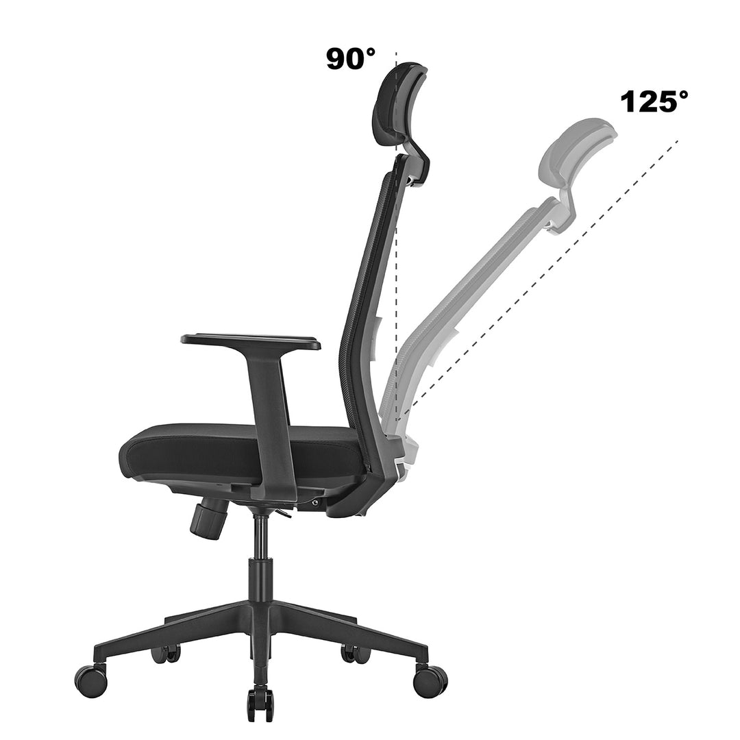 Ergonómikus irodai szék magas háttámlával max 150kg