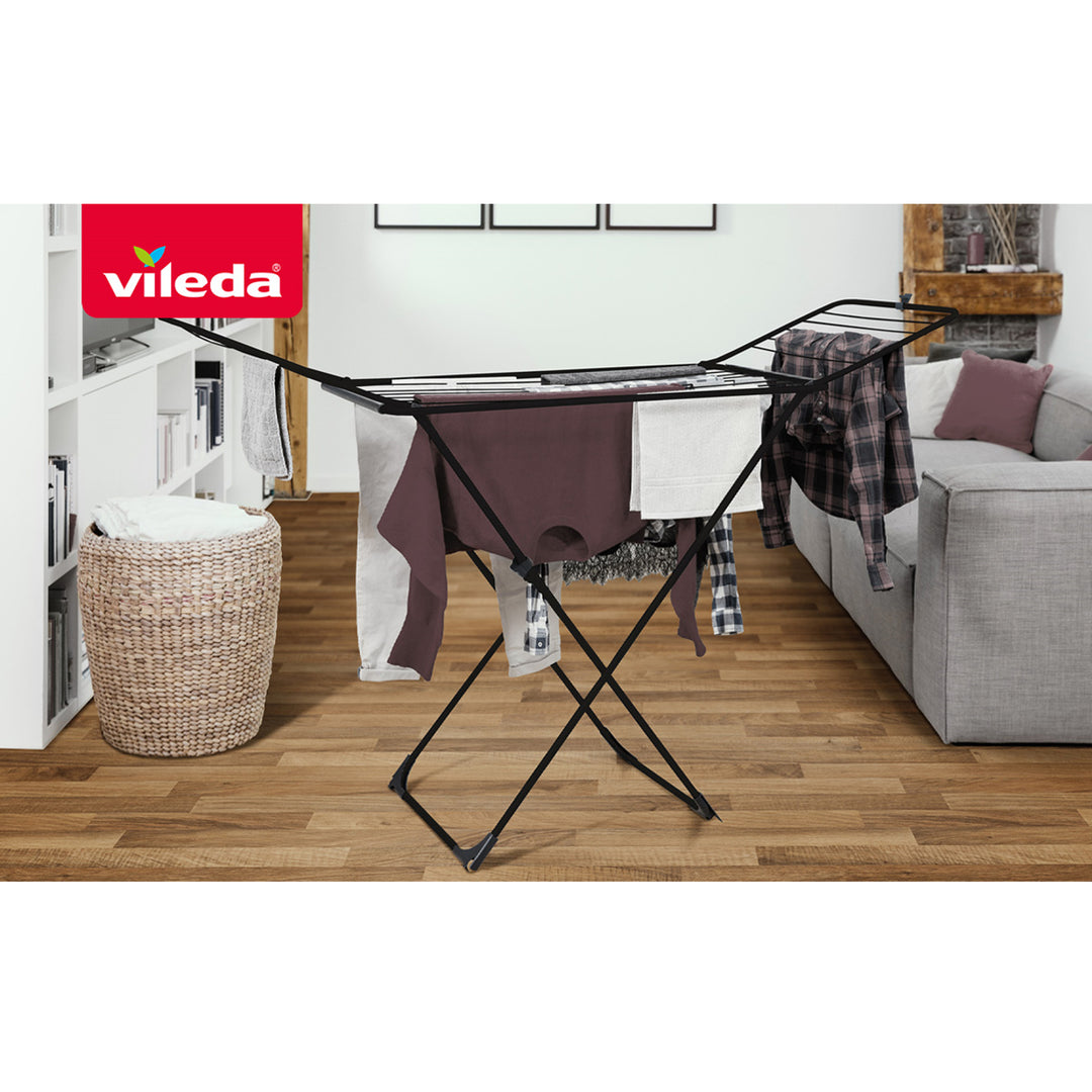 Vileda mosószárító, szárítási felület 18m, fekete, Universal Ultimate