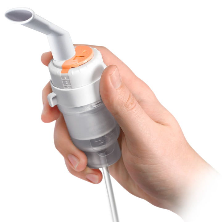 Little Doctor inhalátor, 3 üzemmód, légzés-aktivált, fehér, LD-220mC