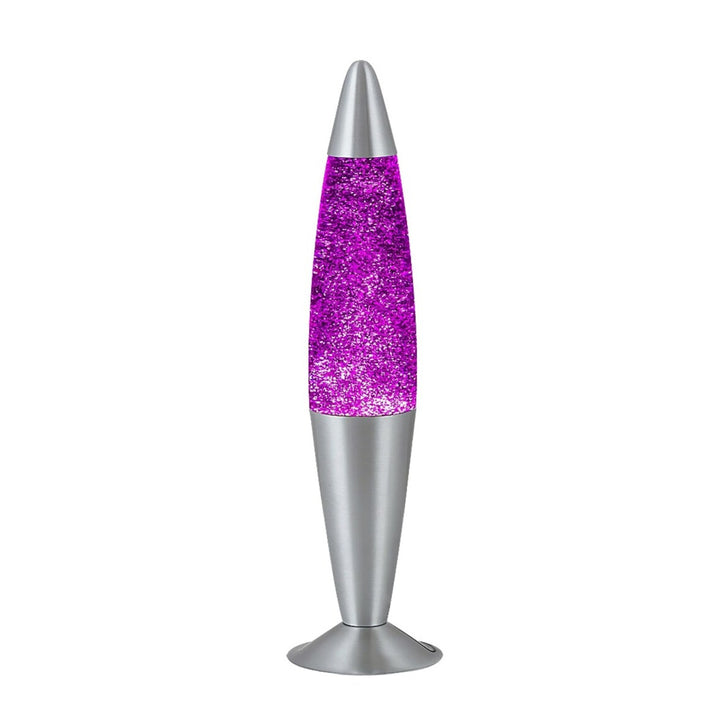 Rabalux lámpa, láva típusú, csillámmal, 25W, lila, Glitter
