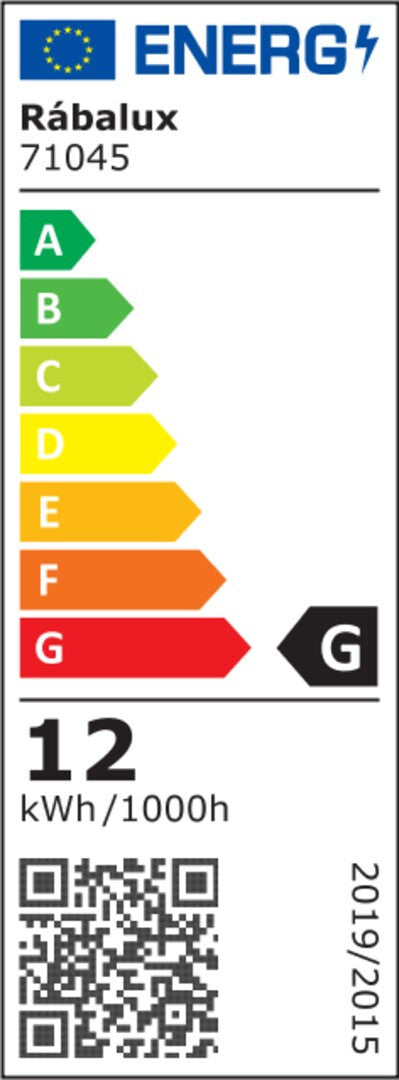 Rabalux, fali lámpa, LED 12W, meleg fehér, Remiel