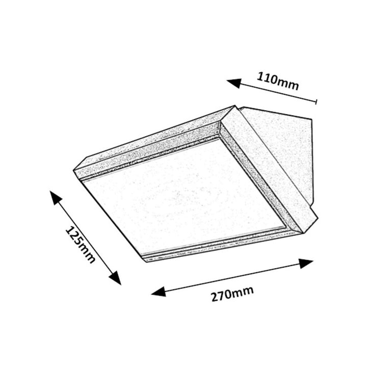 Rabalux, fali lámpa, kültéri, LED 12W, 1000 lm, Rapla