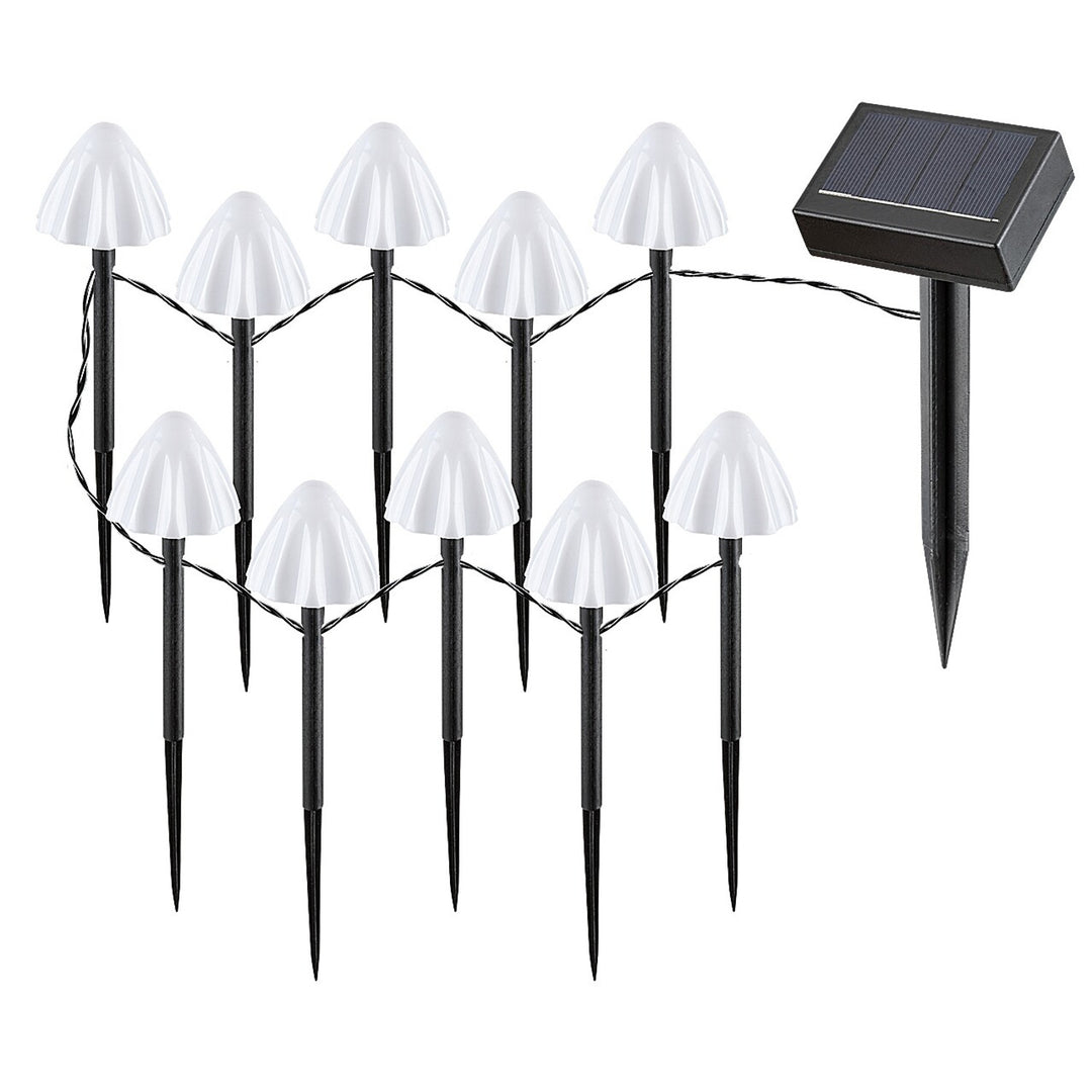 Rabalux napelemes lámpák, 10 lámpatest, LED, IP44, gomba alakú árnyékoló, Skadar