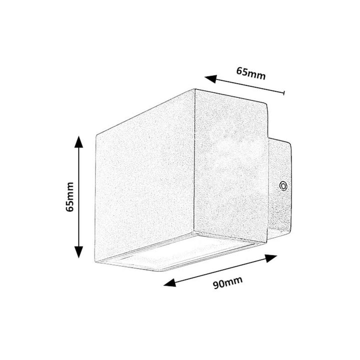 Rabalux, fali lámpa, kültéri, LED, 7W, IP54, Mataro, Mataro
