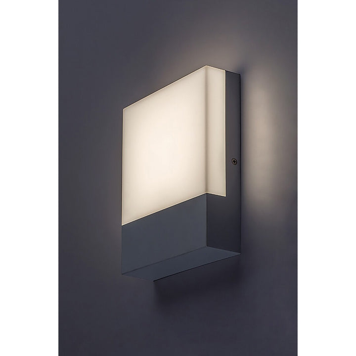Rabalux lámpa, kültéri, falra szerelhető, LED 10W, IP44, fehér, Gimone