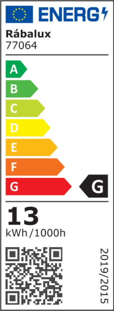 Rabalux lámpa, kültéri, falra szerelhető, LED, 13W, IP65, Senica