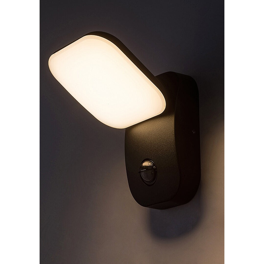 Rabalux lámpa, fali lámpa, kültéri, LED 12W, mozgásérzékelő, IP44, Odiel